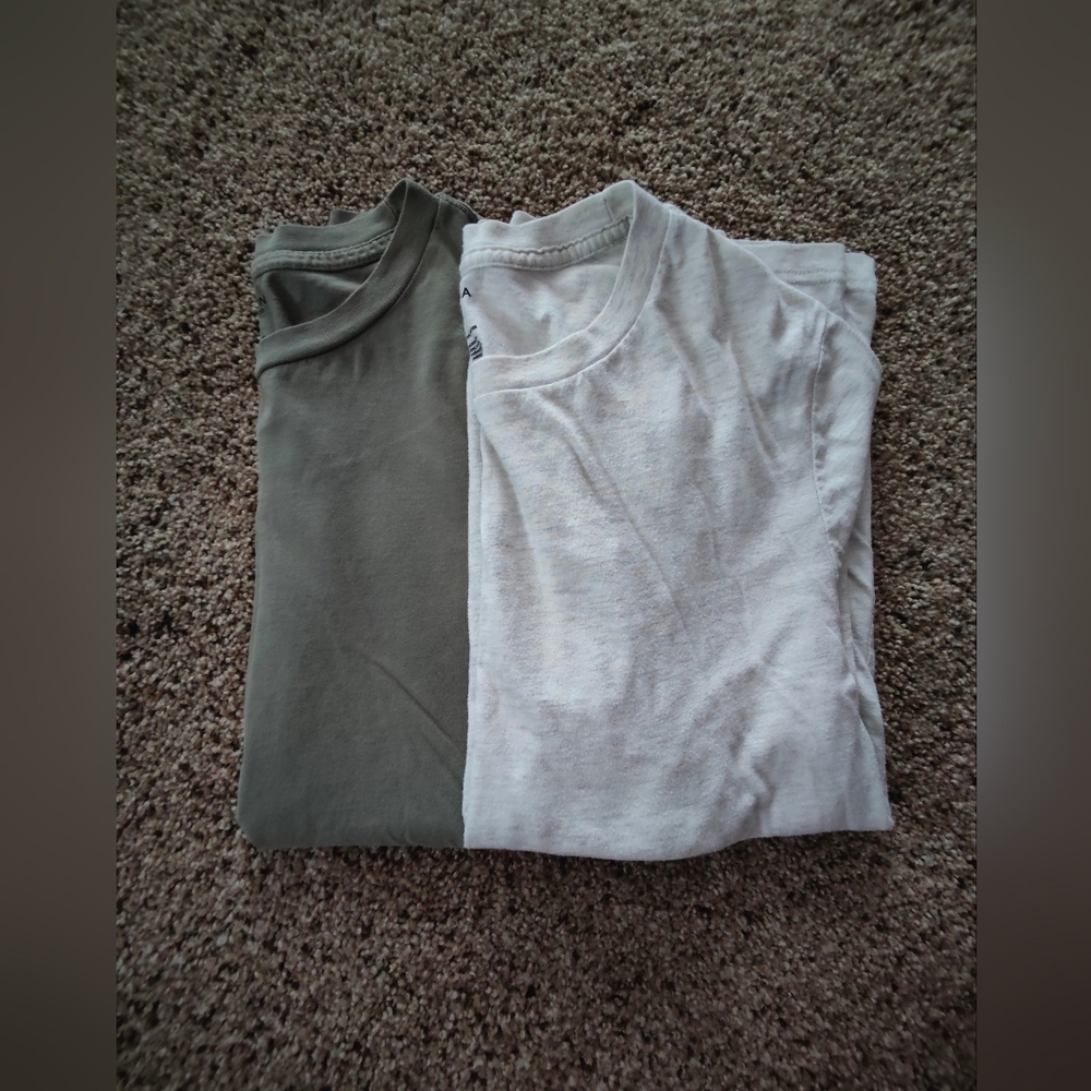 Arizona Jean Co. Army Green And Off White T-Shirt